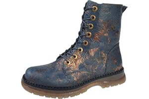 Cipriata Annetta Women's Brown Solid 8 Eye Lace Up Zip Ankle Boots, Size EU: 12.5