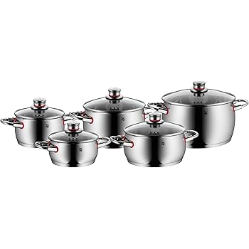 WMF Premium One Topfset, 6-teilig, mit Metalldeckel