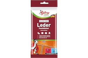 ‎POLIBOY ... PFLEGT WIE NEU Poliboy - Leder Pflege Tücher - für alle Glattleder in allen Farben - Feuchttücher - Einzeln - 20 Tücher - Made in Germany