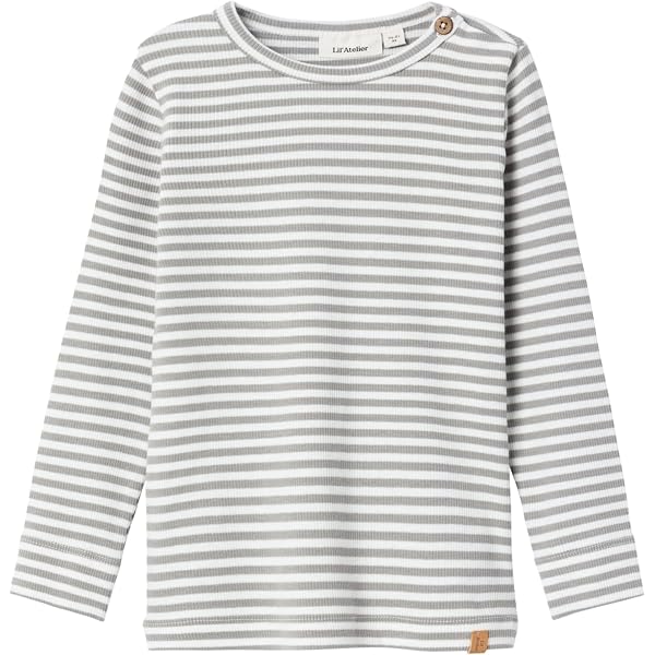 NAME IT Jungen Langarmshirt – Loose Fit, Heavy Jersey, Weich, Reguläre Passform