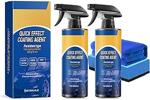 VOKKRV Limplex Car Coating Spray, Limplex Car Polish, Quick Effect Coating Agent for Cars, Advanced Car Quick-Acting Coating Agent Sprays, Car Coating Spray for Shine and Protection (2PC)