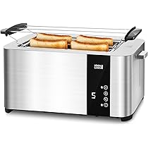 Tostapane 2 Fette LEBENLANG Con Pinze - Display Touchscreen E 7 Livelli Tostatura - Foto 9