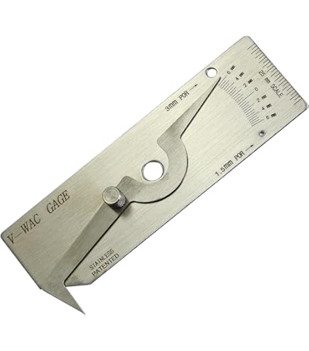 Weld Gauge, Steel Welding Measure Tool MG 8 Weld Gauge Seam - Foto 5