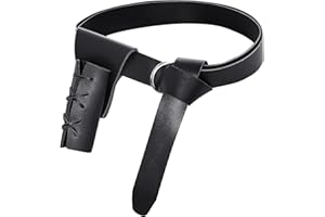 jerbro Lot de 2 étuis pour ceinture et épée de la Renaissance médiévale et poignard d'épée grenouille pour Halloween, chevalier, viking, guerrier, cosplay