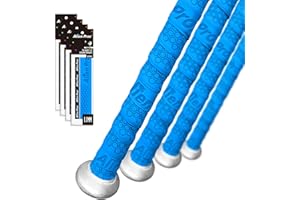 Alien Pros - Cinta de Agarre para Béisbol (2 Grips / 4 Grips), Esparadrapo Precortado para Bates, 1.1 mm de Grosor, Sensación Profesional, Repuesto para Empuñaduras Viejas, Forra tu Bate para un Home Run Épico
