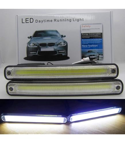 Striscia di luce a led flessibile da 60 cm, tubo a striscia di superficie per fari a LED Striscia a LED a tubo morbido per auto ultra sottile