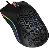 Glorious Gaming Model O Mouse da gaming wired, superleggero 67 g, design a nido d'ape, RGB, sensore Pixart 3360, meccanici sw