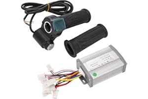 RITOEASYSPORTS Kit Controller Motore Bici, Conversione Elettrica per Bicicletta Elettrica 24V 1000W con Acceleratore a Rotazione, di Alta Potenza per Città e Montagna