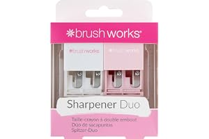 Borstverk pennvässare duo