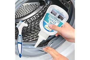 HORSEFISH TOOL Antimuffa Gel con Spazzola, 220 ml Detergente per Muffa Rimuove la Muffa, Antimuffa per Muri Interni, bagno, cucina, doccia, piastrelle e lavandino, Muffa Stop per lavatrice (1, Bianco)