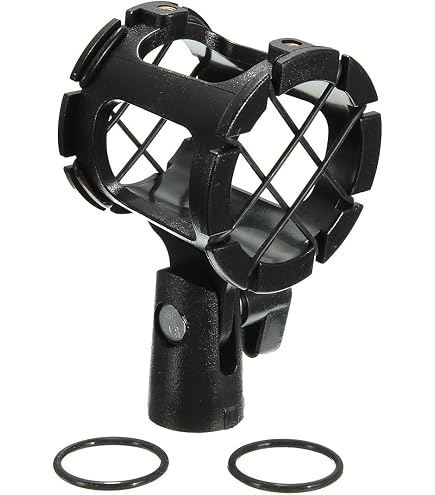 Support Anti-choc Pour Micro - Réglable, Compatible 40-48mm, Isolation Vibrations Pour Studio