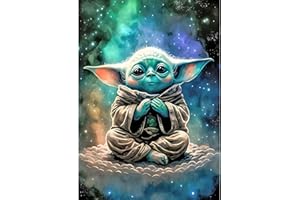 MAXBYE Peinture Diamant Adulte, Personnage de Dessin Animé Diamond Painting Enfant 5D Diamant Kits de Broderie au Point de Diamant Strass Point de Croix Cristal Painting pour Murale Décoration 30x40cm