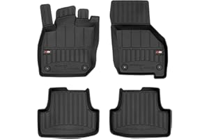 M MOTOS Tappetini in gomma per auto adatto per Volkswagen Golf VIII dal 2019 Migliorate il vostro comfort di viaggio con il tappetino antiscivolo per auto 3D.- Tappetini per auto per tutte le stagioni