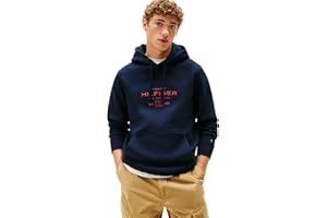 Tommy Hilfiger Oval Graphic Hoodie Mw0mw40864 Sweat à Capuche Homme (Lot de 1)