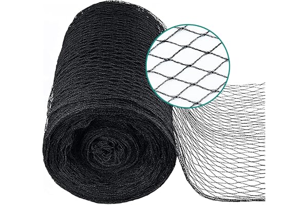 GRTHTATI Filet de Protection pour Bassin à Mailles Fines (10x10mm), 30g/m² - 2 x 5m Protection des Oiseaux, Anti-Feuilles, Couverture de Bassin