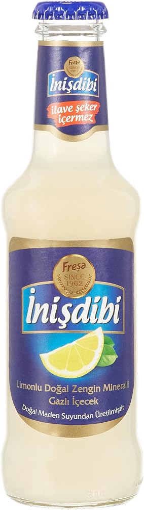 Freşa İnişdibi Limonlu Madensuyu 24'lü Paket (200 ml x 24 Adet)