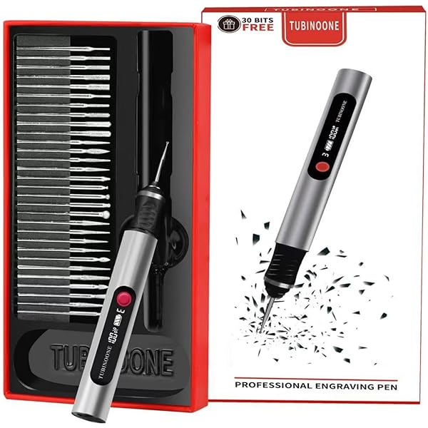 Engraving Pen Kit Rechargeable Cordless AMZNR,82 Accessories - View #4
