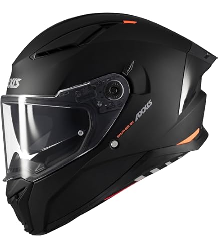 Son Buenos AXXIS Casco Draken Mp4 C7 Azul Mate Casco Moto Hombre Agv