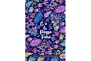 Agenda Del Docente 2023/2024 Ce la Posso Fare: Agenda Settimanale Orrizontale, da Settembre 2023 a Dicembre 2024 , in Formato A5, Comoda e Semplice da Usare