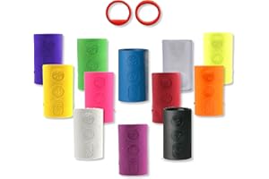 EMAX BOWLING SERVICE GMBH MAXIMIZE YOUR GAME Vise Grip Finger Inserts P/O - Power Lift/Oval - Rubber Inserts for a Bowling Ball - Duo Pack - Durable Grips with Two Sides - Yielding Fit - Various Sizes and Colours