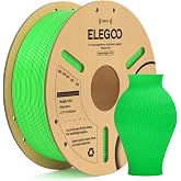 ELEGOO RFID PLA Filament 1.8mm Light Green 1kg | Dimensional Accuracy +/- 0.03mm, 3D Filament Spool, for Most 3D Printers