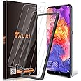 TAURI [3 Pack Tempered Glass Screen Protector for Huawei P20 Pro, [9H Hardness] [Alignment Frame Easy Installation] [2.5D Round Edge] [Bubble Free] [Case Friendly] Protective Film