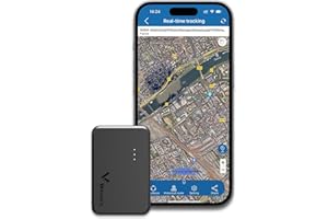 Winnes 4G Mini GPS Tracker Micro Spia Localizzatore GPS1500mAh con Magnete Antifurto Allarme Globale Tracking in Tempo Reale Abbonamento all'APP di GPS Locator per Auto,Veicoli,Bambini o Anziani