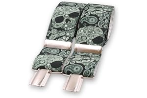 EL MONO CON PAJARITA Bretelle da uomo fatte a mano. Bretelle da uomo con 3 clip extra resistenti. Bretelle elastiche da uomo originali, eleganti e resistenti.