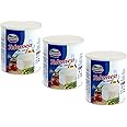 Hochland Telemea De Vaca Nature Cutie 500g | Cow and Goat Milk Cheese | Dairy Tasty and Creamy Texture and Tangy Aftertaste | German Cheese (Telemea Nature Cutie 500g, 3 Pack)