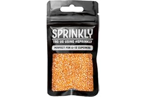 SPRINKLY - Sparkling Sugar - Orange - 30g