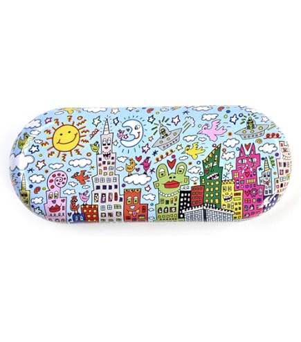 Fridolin Pillendoosje James Rizzi-My New York City van metaal