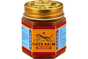 Tiger Balm Red Ointment | For Effective Relief From Joint Pain, Back Pain, Body Pain, Knee Pain, Muscular Aches & Sprains | 30g