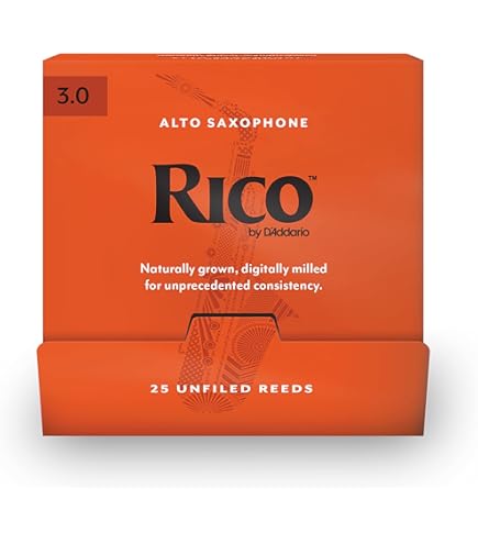 Rico Alto Sax Reeds, Strength 2.5, 25-pack : Amazon.in