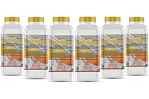 ‎GIDELI GiDeli Bioethanol 96,6% Geruchlos 6 x 1 Liter - Bio Ethanol für Tischkamin, Kamin Indoor & Outdoor - Rauchfrei und Rußfrei - Aus Mais & Zuckerrüben
