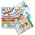 Brainy Bug Resources Educational Flash Cardsand Child Resources for Teaching Language_Skills(Position Words Level 2)