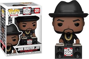 Funko POP! Rocks: Run-DMC-Jam Master Jay - Jason Mizell - Run DMC - Collectable Vinyl Figure - Gift Idea - Official Merchandise - Toys for Kids & Adults - Music Fans - Model Figure for Collectors