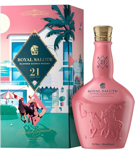 Royal Salute 21 Year Old Blended Scotch Whisky, 40% ABV, 70cl