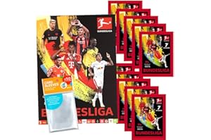 ‎COLLECT-IT.DE MY HOME OF CARDS + TOYS Bundle mit Topps Bundesliga Sammelsticker 2025/2026-1 Album + 10 Tüten + exklusive collect-it Hüllen