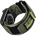 Nereides Compatible with Apple Watch Series 10 Strap Series 9 8 7 6 5 4 SE SE2 Ultra 2/1, Nylon Sport Replacement Band for iWatch Strap 46mm 45mm 44mm 49mm (L, Green)