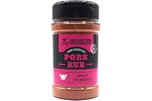GRIGLIARE DURO ITALIAN HARDCORE BARBECUE 200 gr dry RUB Mix pulled pork GRIGLIARE DURO- BBQ Spezie barbecue - insaporitore carne per maiale - per costine - per marinature