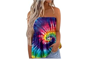 FunAloe Women Tops Womens Summer Tops Size 20 Women Tops Dressy Casual Sleeveless Tops for Women UK Womens Tops Size 16 V Neck UK Sale Women Heart Print Shirt Loose Tank Top Clearance