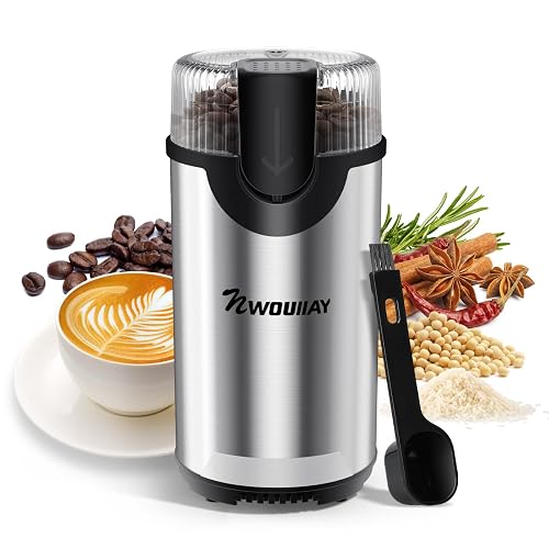 Elektrische Kaffee-/Gewürzmühle, 300 W, 80 g