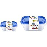 Pack of 12 – Premium Airtight Food Storage Containers with Lids – Reusable Leakproof Microwave Freezer Dishwasher Safe - Meal