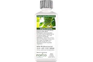 POFLO Engrais pour bananier Musa Engrais HIGHTECH Fertilisation des bananiers (250ml)
