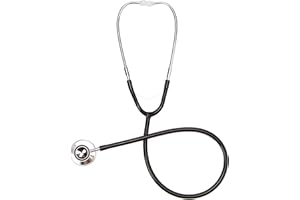 AKORD Pro Double Dual Head Stethoscope, Doctor Nurse EMT Vet Medical Health Care