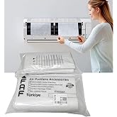 Faf Fresh Air Filter T&uuml;m Klimalar İ&ccedil;in Uyumlu Elekrostatik G&uuml;m&uuml;ş İyonlu Klima Filtresi 10 Adet