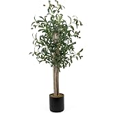 YAPAY &Ccedil;İ&Ccedil;EK&Ccedil;İNİZ Siyah Saksıda 100 Cm Zeytin Ağacı