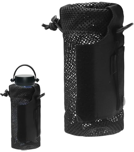 Taktischer Flaschenhalter Aus Nylon – Wasserdicht, Verstellbar, Mit MOLLE-Befestigung Für Rucksack & Gürtel