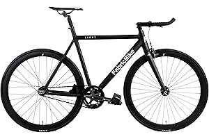 FabricBike Light - Vélo Fixie, Fixed Gear, Single Speed, Cadre et Fourche Aluminium, Roues 28", 3 Tailles, 6 Couleurs, 9,45 kg (Taille M)