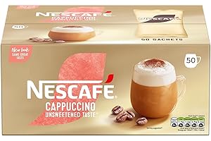 NESCAFÉ Nescafe Cappuccino Coffee 50 Sachets 14.2gm each Ref 12235765